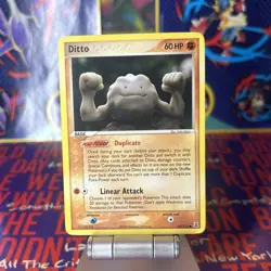 Pokemon TCG Ditto Geodude Card Regular Delta Species 62/113 - Image 1