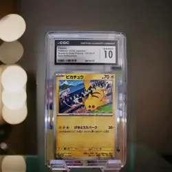 Pikachu 197/Sv-p Promotional Cards Regular (Japanese) Cgc 10 - Image 2