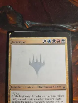 Genevieve Unknown Event Playtest Card MTG Gencon 2025 Rare Magic - Image 3