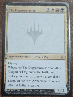 The Dogronmaster Unknown Event Playtest MTG - Image 1