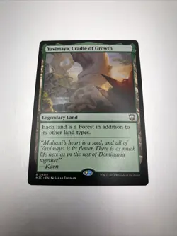 Yavimaya, Cradle of Growth Commander: Modern Horizons 3 MTG Magic The Gathering - Image 1