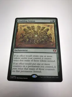 Doubling Season Commander Masters MTG Magic The Gathering MINT - Image 1