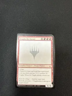 Magic: The Gathering Unknown Event Gavin Verhey “Tragda, The Burner” - Image 1