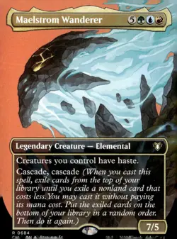 Commander Masters #684 Maelstrom Wanderer (Borderless) - Image 1
