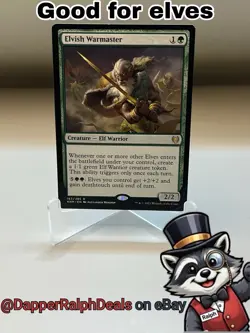 Elvish Warmaster Kaldheim Regular Magic The Gathering - Image 1
