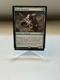 Elvish Warmaster Kaldheim Regular Magic The Gathering - Image 2