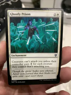 Ghostly Prison MKC Regular NM MTG - Image 1
