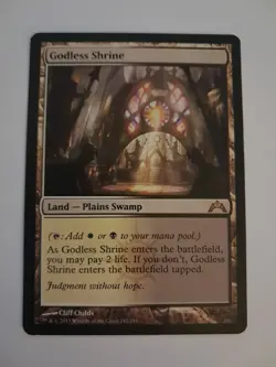 Godless Shrine LP Magic the Gathering Gatecrash MTG - Image 1