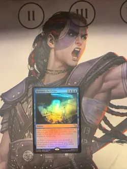 x1 Reenact the Crime MKM MTG 70 FOIL RARE M/NM 1x - Image 1