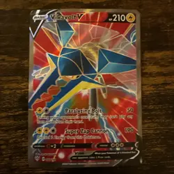 Pokemon TCG Vikavolt v Darkness Ablaze Holo Card 180/189 Full Art Ultra Rare - Image 1