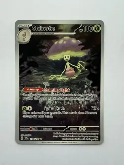 Pokemon TCG Shiinotic Holo Card Illustration Rare, Surging Sparks Series 194/191 - Image 1