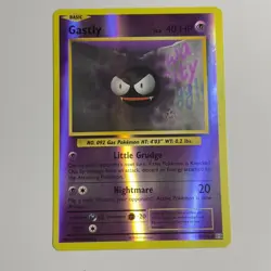 Gastly 47/108 Common Reverse Holo Card XY - Evolutions Pokemon TCG NM - Image 1