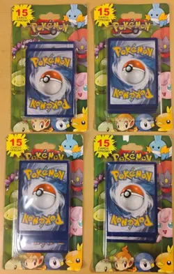 4 Pokemon 15 Card Pack MJ Holdings 2012 Collectible NEW SEALED Charizard Chase! - Image 1
