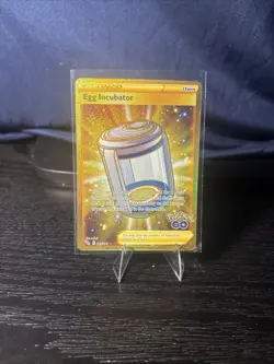 Pokemon TCG Egg Incubator Trainer Gold Secret Rare Card 087/078 NM Condition - Image 1