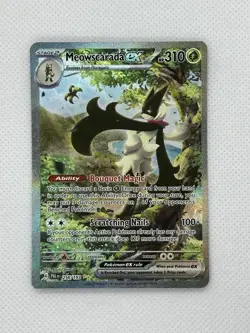 ✨Pokemon TCG Meowscarada EX 256/193 Paldea Evolved Special Illustration Rare Nm✨ - Image 1