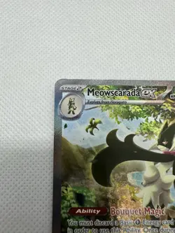 ✨Pokemon TCG Meowscarada EX 256/193 Paldea Evolved Special Illustration Rare Nm✨ - Image 3