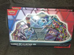 Pokemon Trading Card Game: Lugia ex & Latias ex Premium Collection In Hand - Image 1