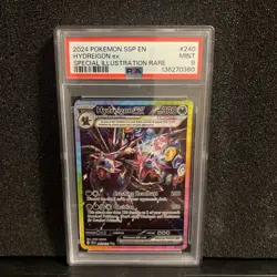 2024 POKEMON SSP EN-SURGING SPARKS SPECIAL ILLUSTRATION RARE HYDREIGON EX PSA 9 - Image 1