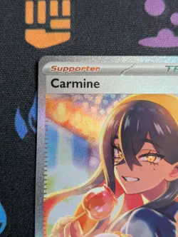 Pokemon TCG Carmine 217/167 SV06 Twilight Masquerade SIR Full Art Chase NM - Image 3