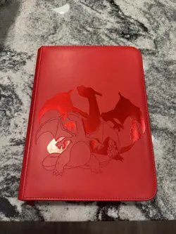 Charizard Elite Series 9-Pocket Zippered PRO Binder - Pokemon TCG 74427161613 - Image 1