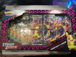 Pokemon Morpeko V-UNION Premium Treasures Collection 7 Booster Packs + More - Image 1