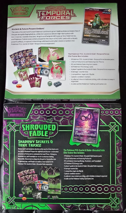 Pokemon TCG Shrouded Fable & Temporal Forces Elite Trainer Box ETB New Sealed - Image 2