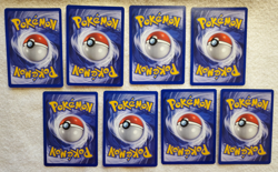 (lot of 8) Eevee 51/64 [C-Regular] English Jungle Pokemon 1999 vtg - NM - Image 2