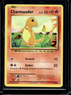 2016 Pokemon XY Evolutions Charmander #9/108 - Image 1