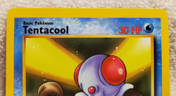 Tentacool [C] 56/62 1st-Edition Fossil English Pokemon 1999 Vtg TCG NM - Image 2