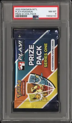 Play! Pokemon Prize S1 Pack Pokemon!Pokemon Prize Pack Series PSA 8 - Image 1
