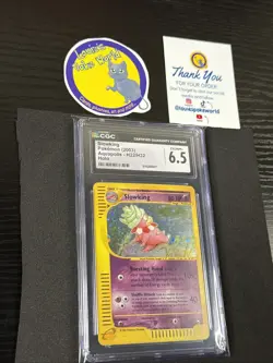 Slowking Aquapolis Holo H22/H32 - CGC 6.5 - EX/NM+ 🌀 Swirl - 2003 Pokemon - Image 2