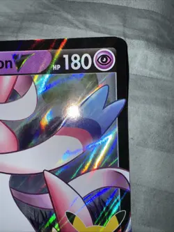 JUMBO Dark Sylveon V SWSH134 NM Pokemon Celebrations Black Star Promo NM - Image 3