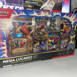 Sealed Pokemon Lot Mega Lucario Ex Figure Collection & Mega Diancie EX Battle - Image 2