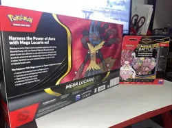 Sealed Pokemon Lot Mega Lucario Ex Figure Collection & Mega Diancie EX Battle - Image 4