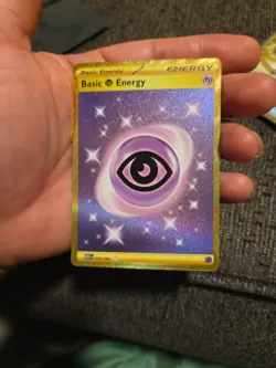 Pokemon Psychic Energy 207/165 MEW EN-151 Gold Hyper Rare Holo NM/M - Image 1