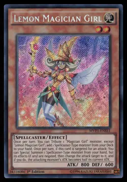 Yugioh Lemon Magician Girl MVP1-ENS51 1st Edition Secret Rare NM - Image 1