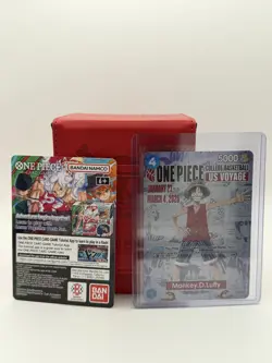 One Piece x Rutgers College Basketball US Voyage Monkey D. Luffy Trading Card - Image 1