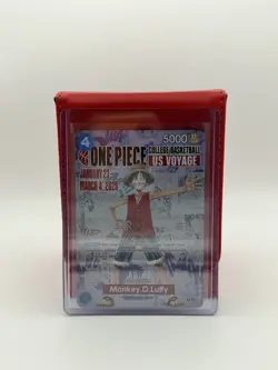 One Piece x Rutgers College Basketball US Voyage Monkey D. Luffy Trading Card - Image 2