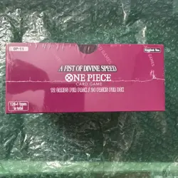 One Piece TCG: A Fist of Divine Speed Booster Box (OP-11) Sealed NEW - Image 2