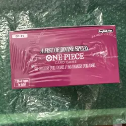 One Piece TCG: A Fist of Divine Speed Booster Box (OP-11) Sealed NEW - Image 5