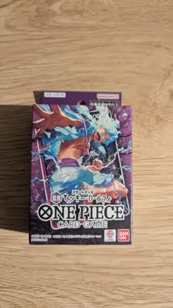 One Piece TCG - Starter Deck - Black Purple Monkey.D.Luffy ST-26 Sealed Japanese - Image 1