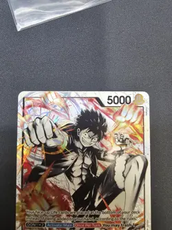 One Piece Ultra Deck Three Brothers Monkey D Luffy ST13-003 Parallel Alt Art NM - Image 3