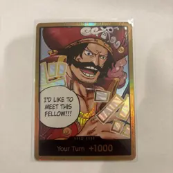 One Piece Card Don Card Gol D. Roger Gold English OP13 Carrying on His Will 2025 - Image 1