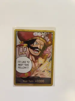 One Piece Card Don Card Gol D. Roger Gold English OP13 Carrying on His Will 2025 - Image 1