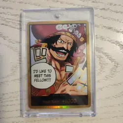 One Piece Card Don Card Gol D. Roger Gold English OP13 Carrying on His Will 2025 - Image 1