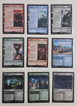MTG Final Fantasy Rare 9 Card Lot Summon/Land NM Never Played Z5 - Image 1