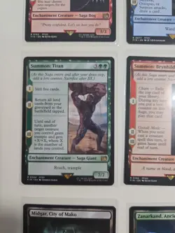 MTG Final Fantasy Rare 9 Card Lot Summon/Land NM Never Played Z5 - Image 5