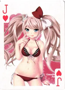 Junko Enoshima Danganronpa Playing Card Goddess Story Anime Collectible Card - Image 1