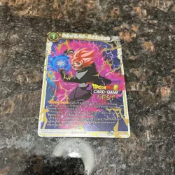 Realm of the Gods Black Kamehameha Foil Dragon Ball Super Card Game FEST | NM - Image 4