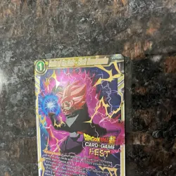 Realm of the Gods Black Kamehameha Foil Dragon Ball Super Card Game FEST | NM - Image 5